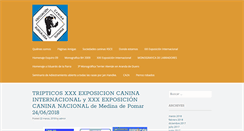 Desktop Screenshot of caninamedina.es